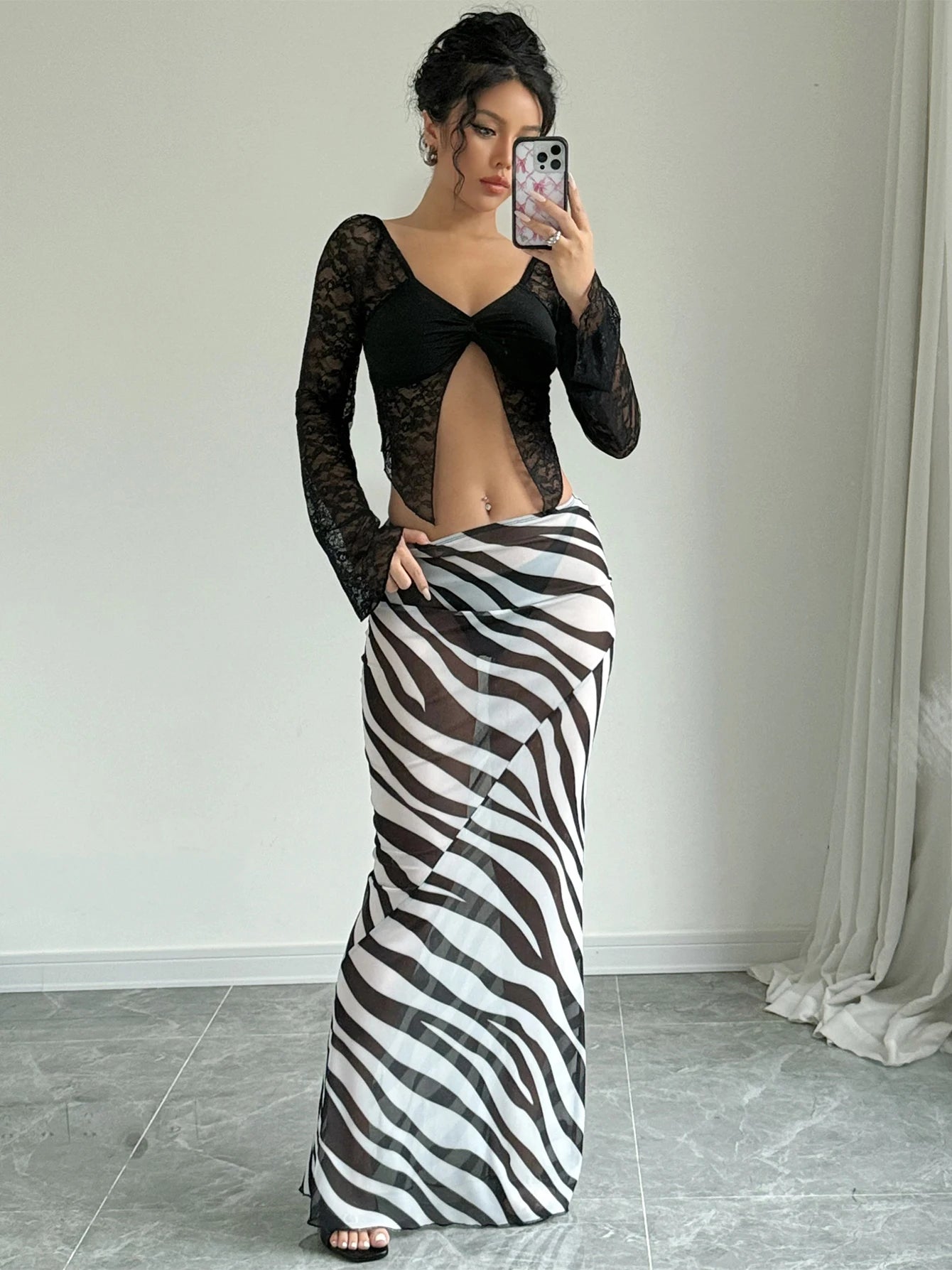Sexy Elegant Skirt Leopard Printed - Lunara shop
