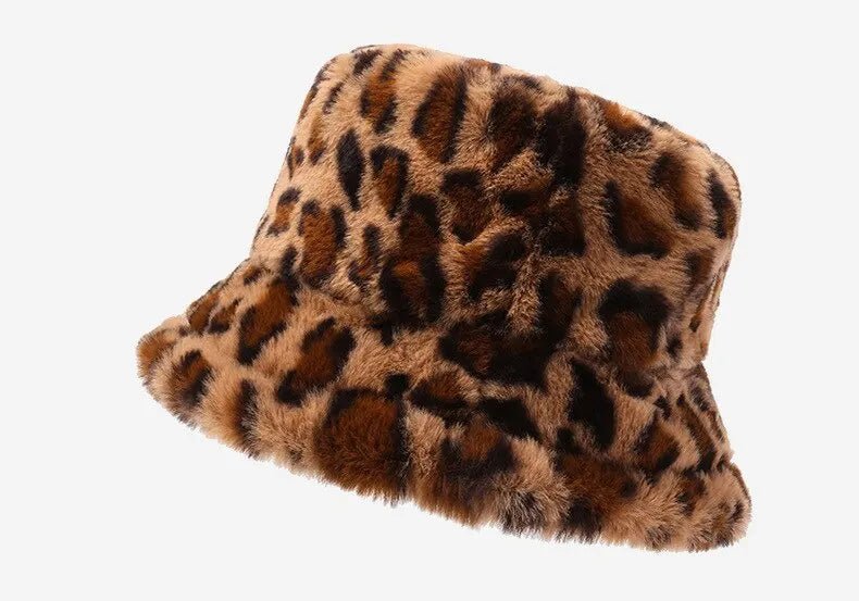 Hat Animal Print Bucket Hat - Lunara shop