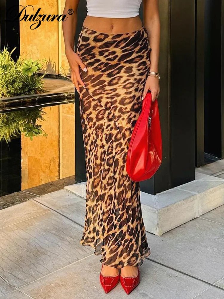 Sexy Elegant Skirt Leopard Printed - Lunara shop
