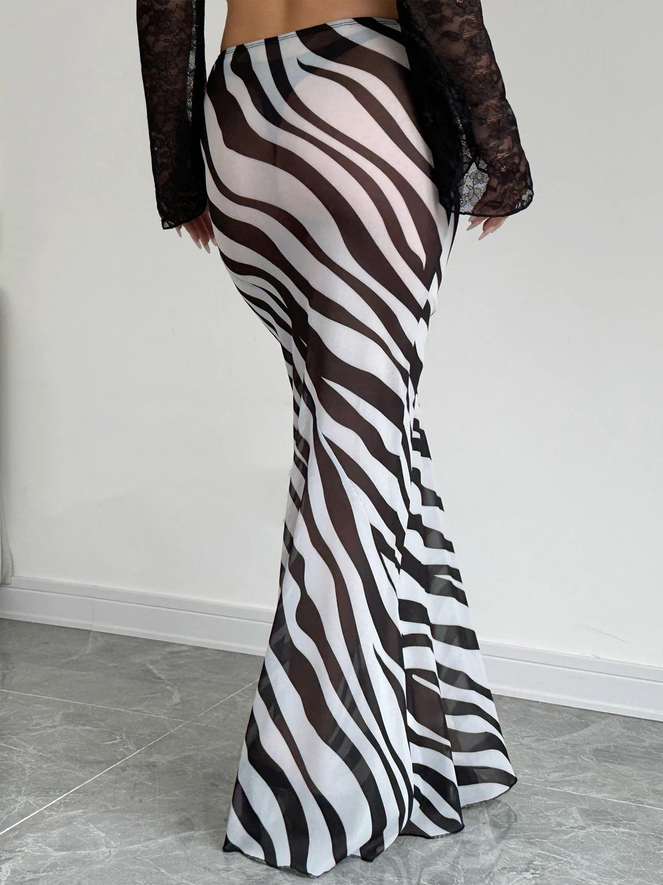 Sexy Elegant Skirt Leopard Printed