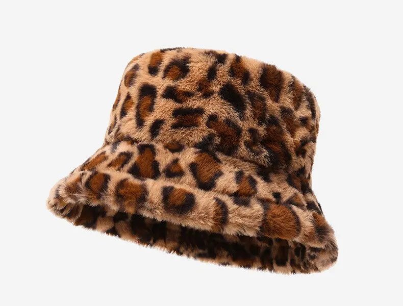 Hat Animal Print Bucket Hat - Lunara shop