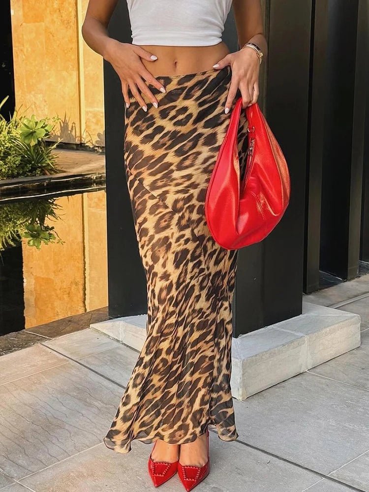 Sexy Elegant Skirt Leopard Printed - Lunara shop
