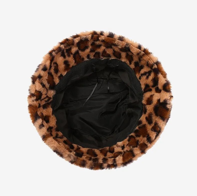 Hat Animal Print Bucket Hat - Lunara shop