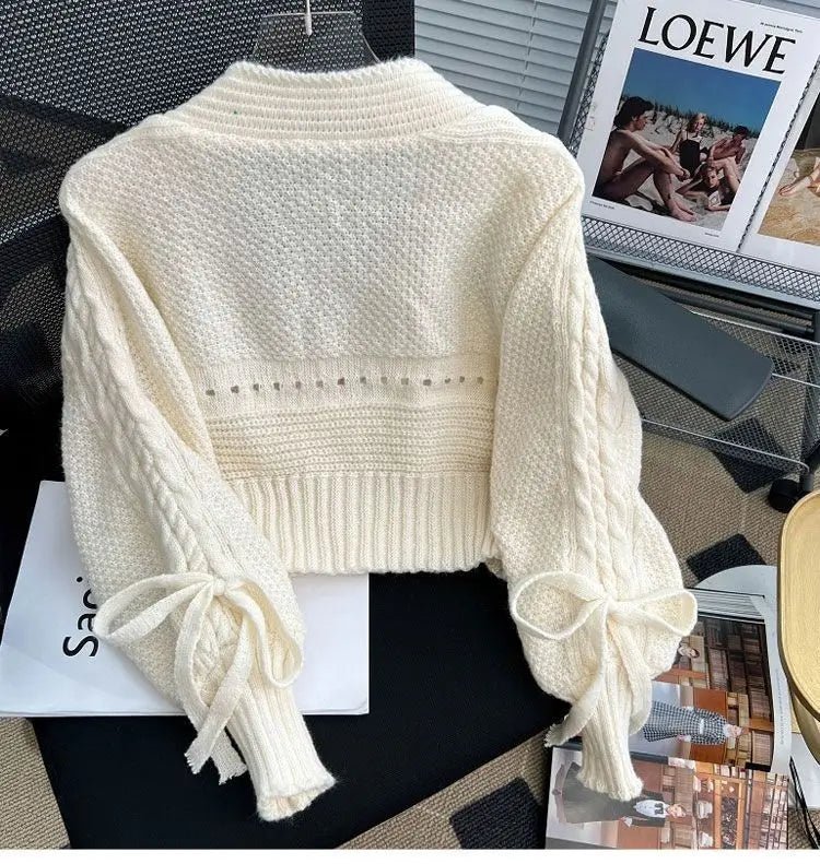 Casual Sweater Short Cardigan - Lunara shop