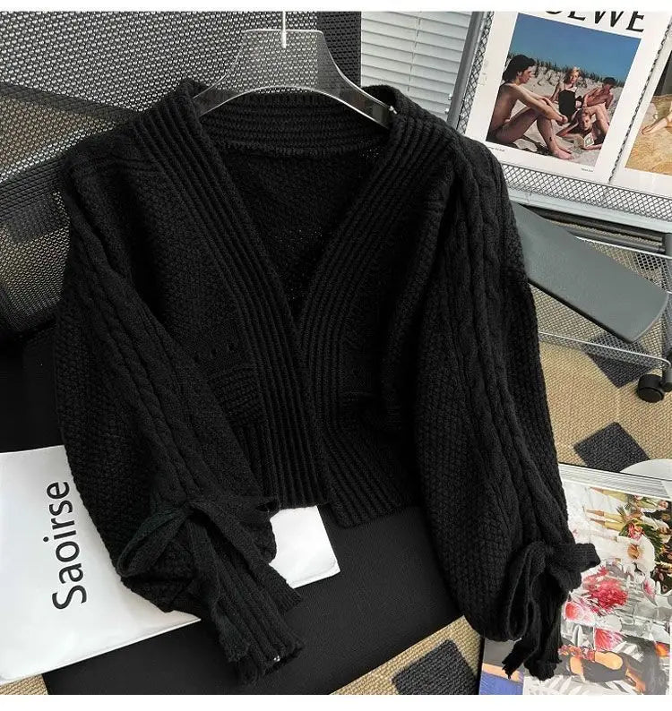 Casual Sweater Short Cardigan - Lunara shop