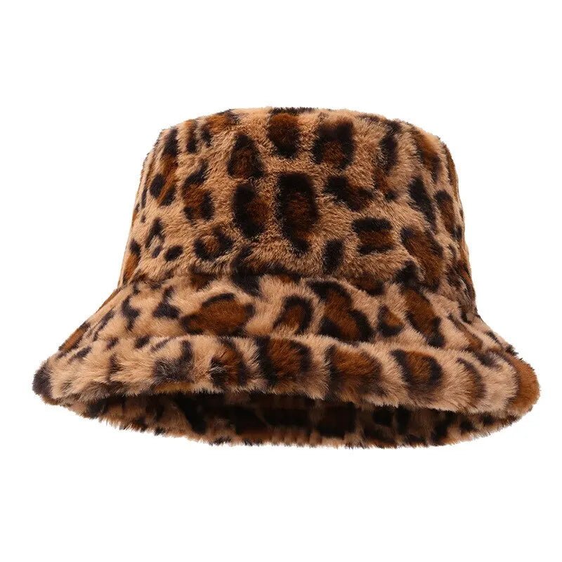 Hat Animal Print Bucket Hat - Lunara shop