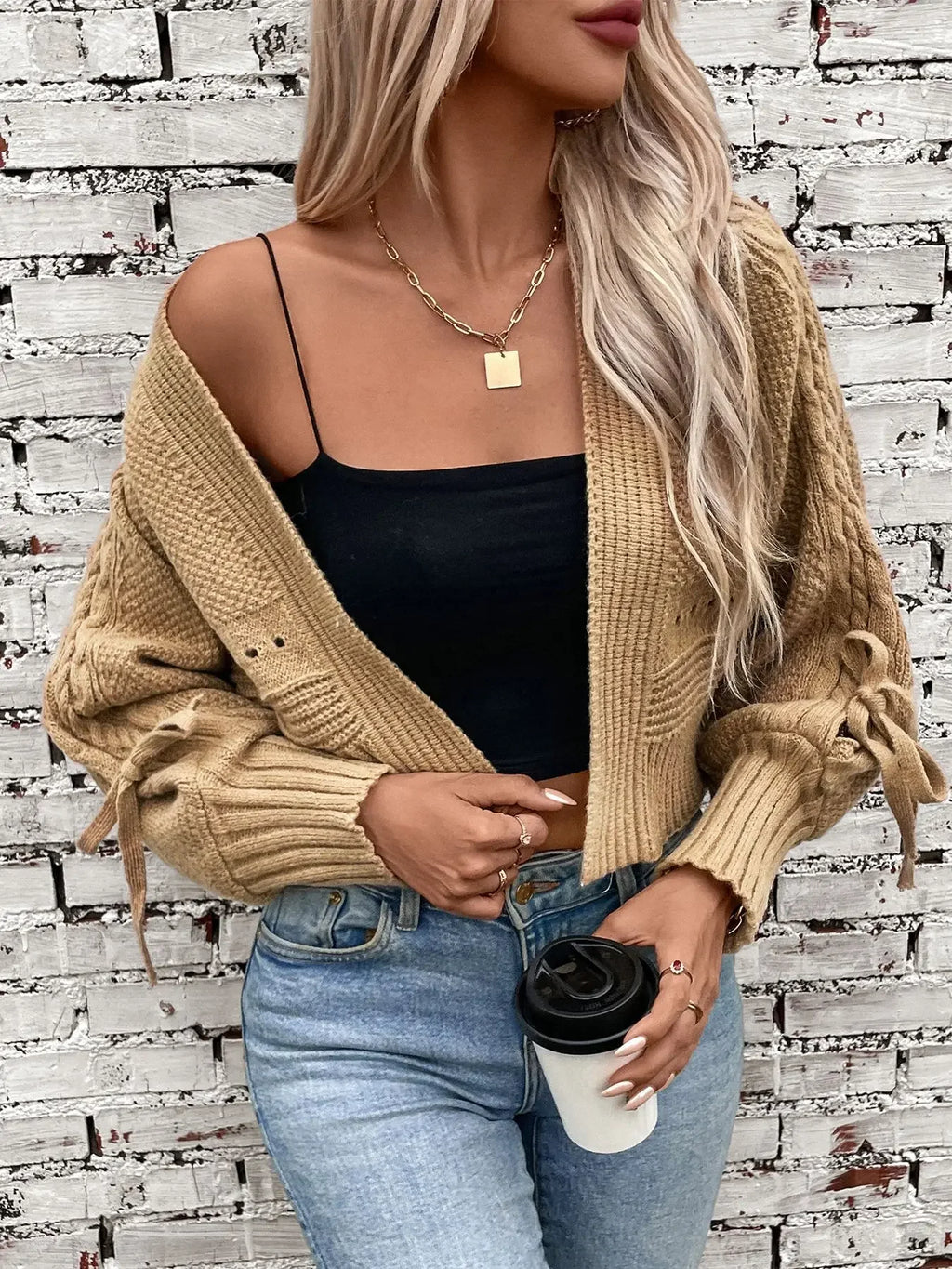 Casual Sweater Short Cardigan - Lunara shop