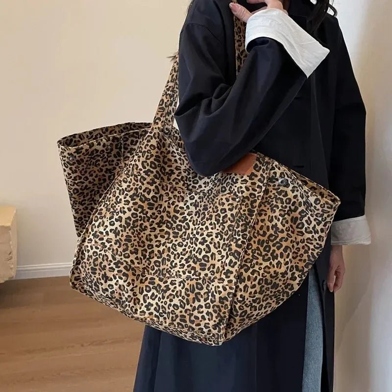 Leopard Vintage Bag - Lunara shop