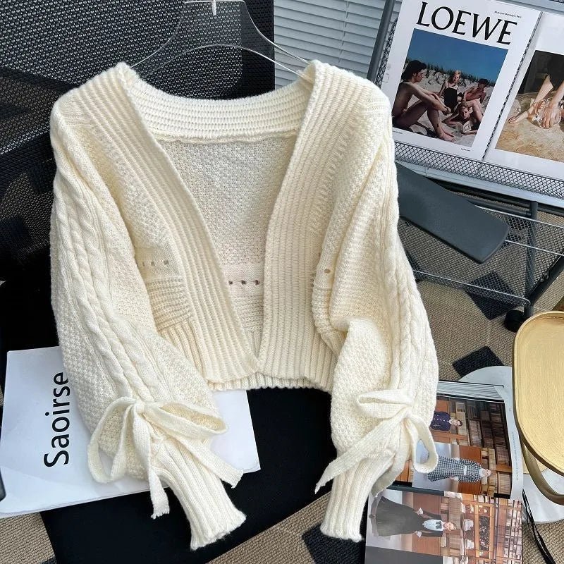 Casual Sweater Short Cardigan - Lunara shop