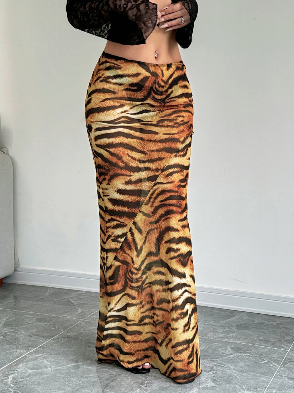 Sexy Elegant Skirt Leopard Printed - Lunara shop