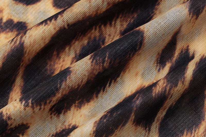 Sexy Elegant Skirt Leopard Printed