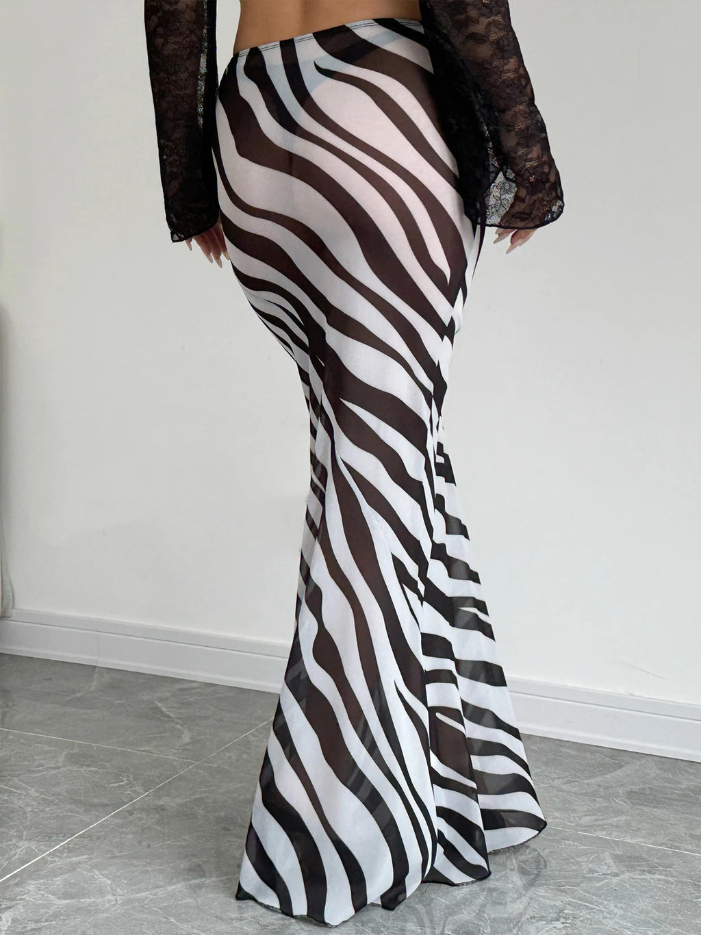 Sexy Elegant Skirt Leopard Printed