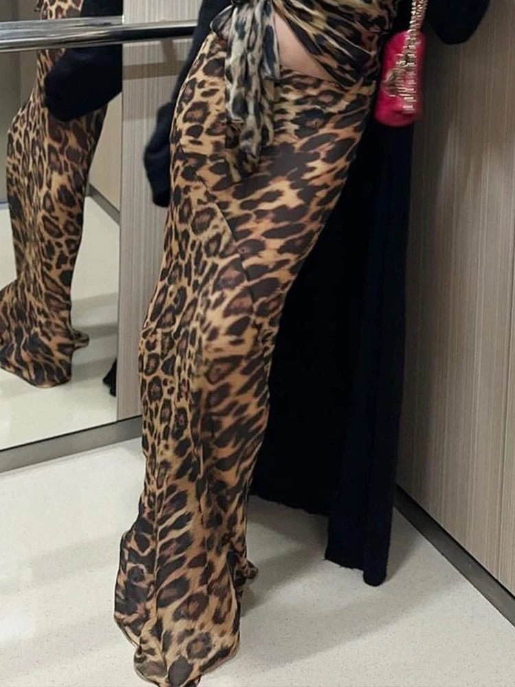 Sexy Elegant Skirt Leopard Printed - Lunara shop