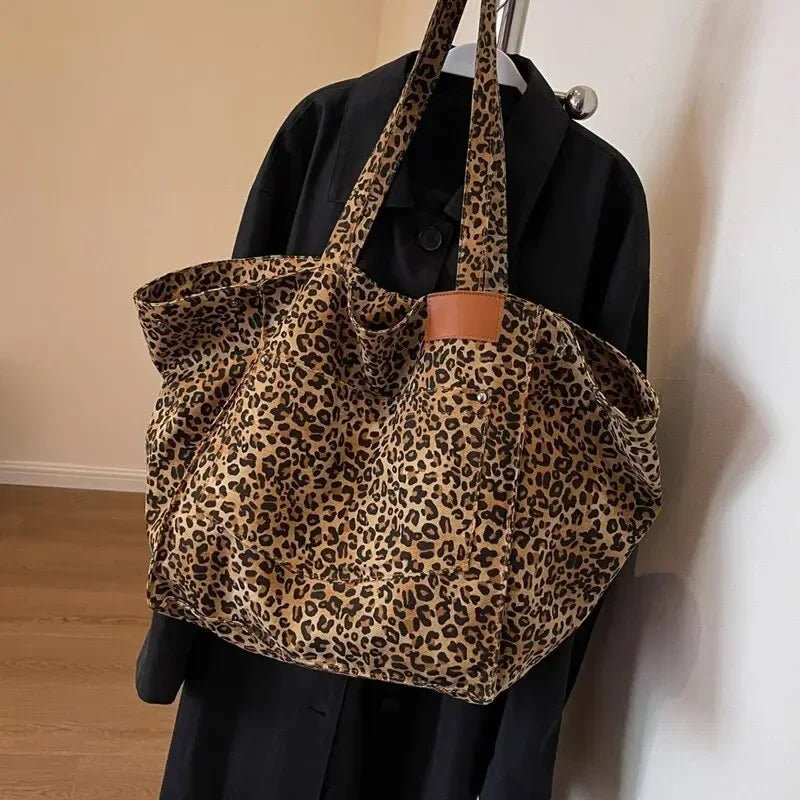Leopard Vintage Bag - Lunara shop