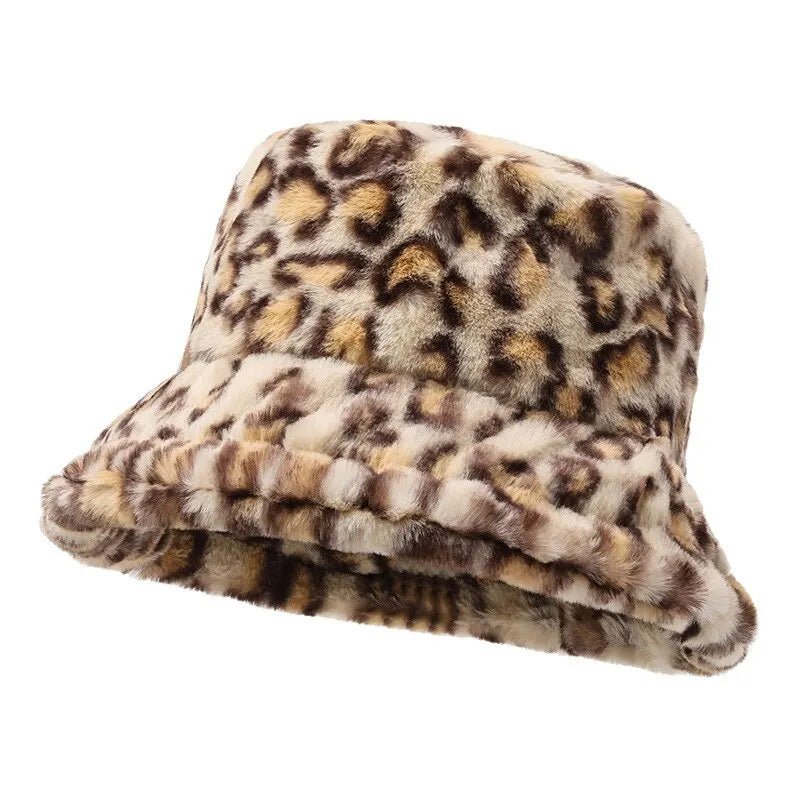 Hat Animal Print Bucket Hat - Lunara shop