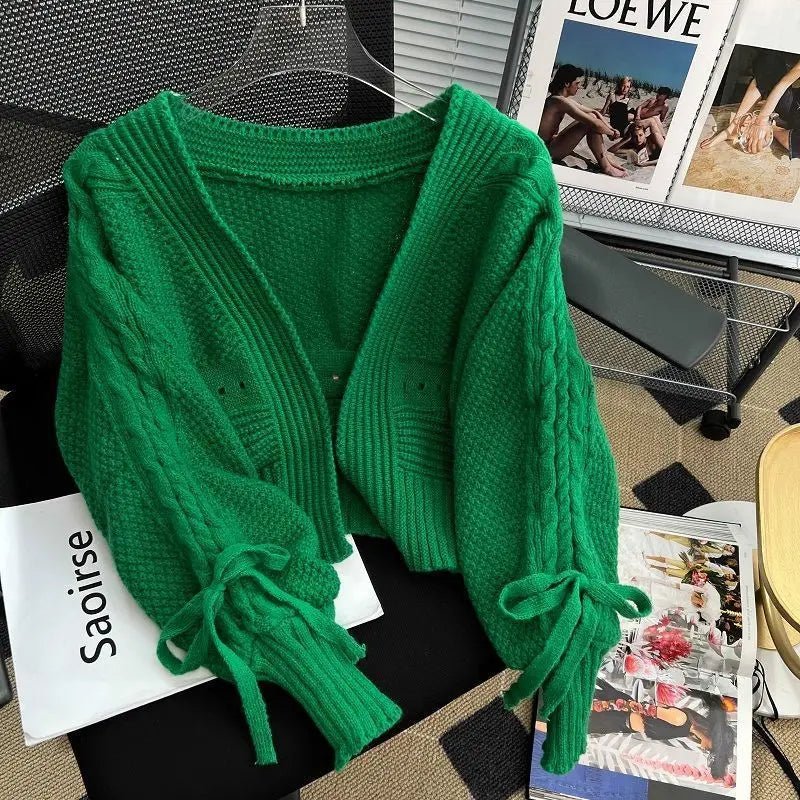 Casual Sweater Short Cardigan - Lunara shop