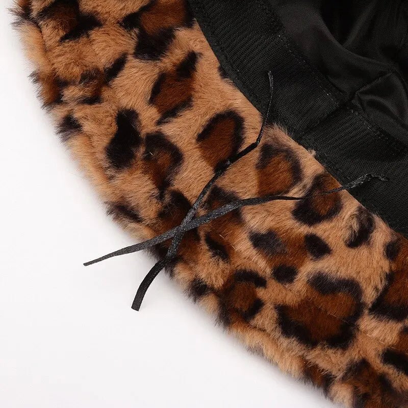 Hat Animal Print Bucket Hat - Lunara shop