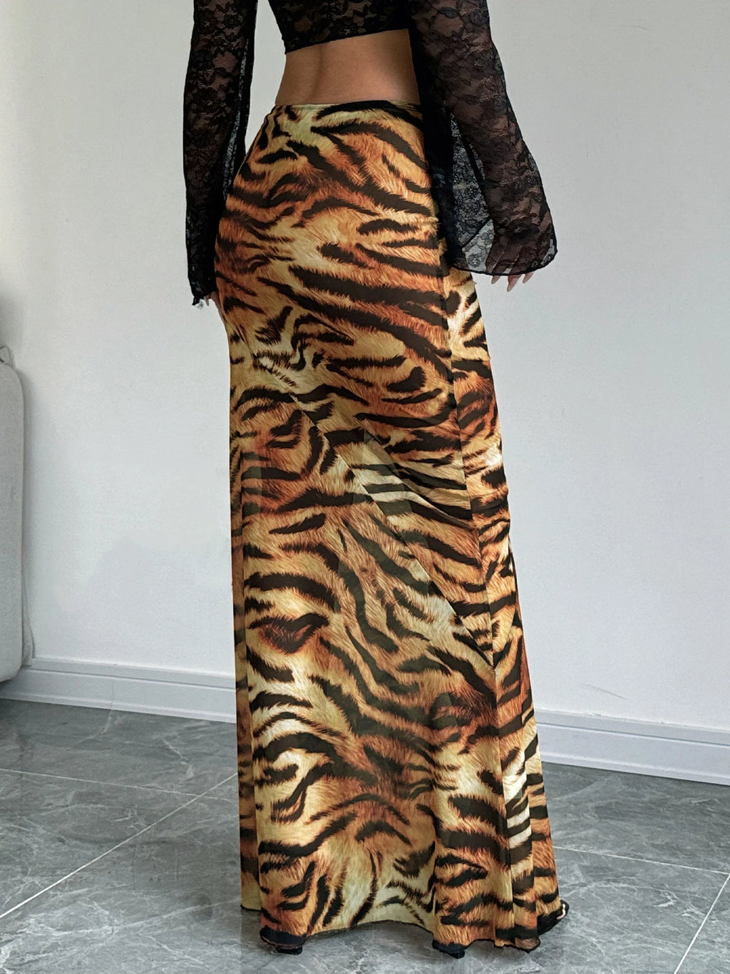 Sexy Elegant Skirt Leopard Printed
