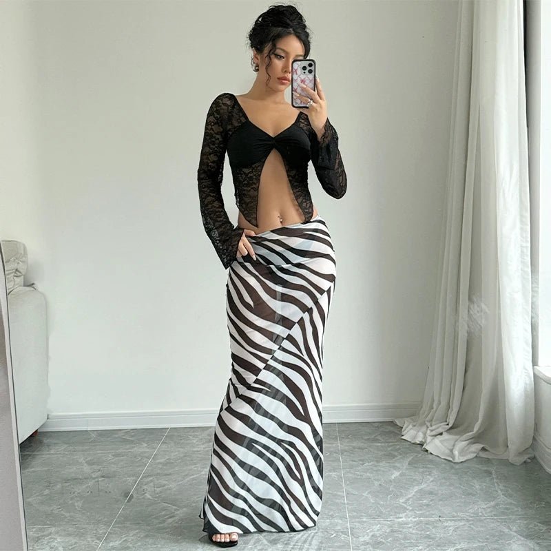 Sexy Elegant Skirt Leopard Printed - Lunara shop