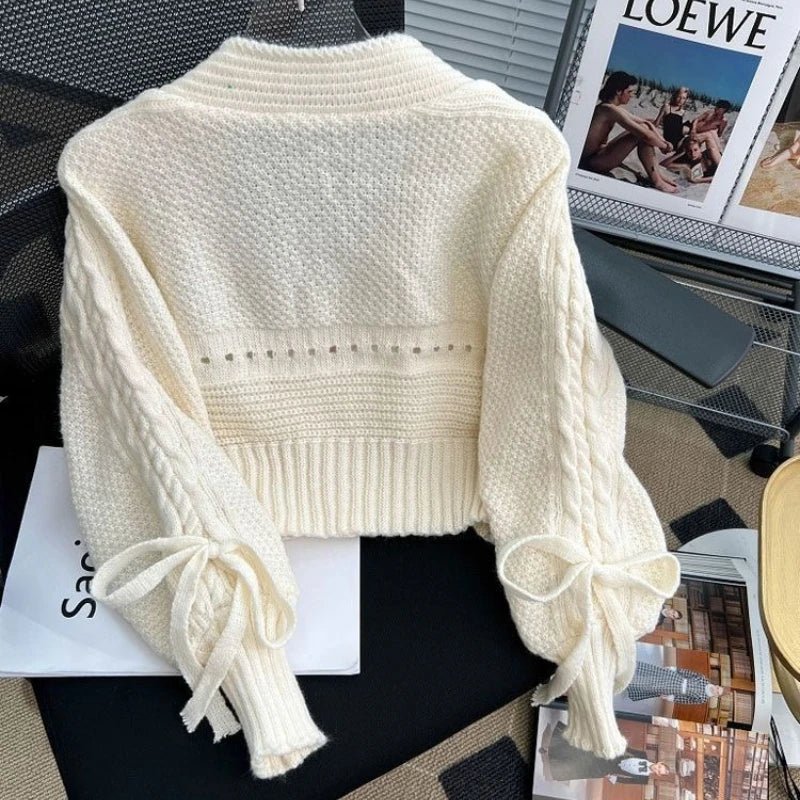 Casual Sweater Short Cardigan - Lunara shop