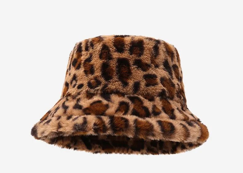 Hat Animal Print Bucket Hat - Lunara shop