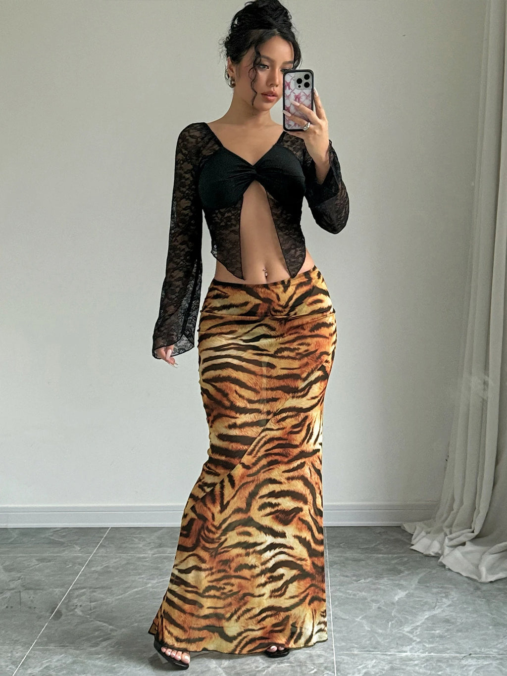 Sexy Elegant Skirt Leopard Printed - Lunara shop