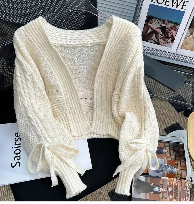 Casual Sweater Short Cardigan - Lunara shop